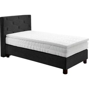 WESTFALIA SCHLAFKOMFORT Boxspringbett - Charcoal - 90x200cm - Komplettbett WESTFALIA SCHLAFKOMFORT Boxspringbett - Charcoal - 90x200cm - Komplettbett