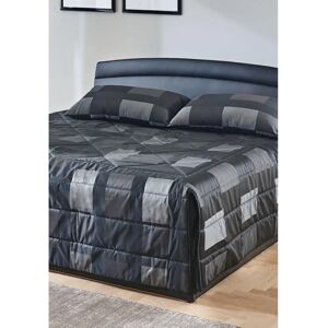 WESTFALIA - SCHLAFKOMFORT - 197x250 cm - schwarz - Bed Throw WESTFALIA - SCHLAFKOMFORT - 197x250 cm - schwarz - Bed Throw