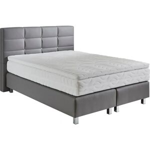 Westfalia Schlafkomfort Boxspringbett - 140x200, Grau, Ohne Topper Westfalia Schlafkomfort Boxspringbett - 140x200, Grau, Ohne Topper