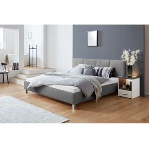 Westfalia Schlafkomfort Polsterbett - 200x200cm, Grau - Polsterbett Westfalia Schlafkomfort Polsterbett - 200x200cm, Grau - Polsterbett