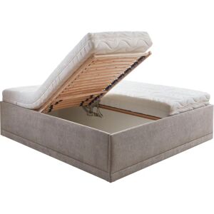 WESTFALIA SCHLAFKOMFORT Texel Polsterbett - Velours, Beige, 166x206cm WESTFALIA SCHLAFKOMFORT Texel Polsterbett - Velours, Beige, 166x206cm