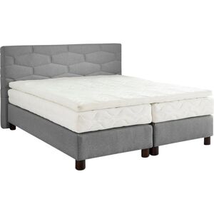 Westfalia Schlafkomfort Boxspringbett - Grau, 180x200cm, H2, Kaltschaum Westfalia Schlafkomfort Boxspringbett - Grau, 180x200cm, H2, Kaltschaum