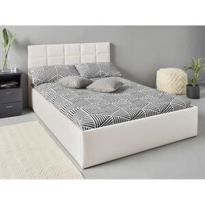 Polsterbett WESTFALIA SCHLAFKOMFORT, weiß, 140x200cm, mit Stauraum Polsterbett WESTFALIA SCHLAFKOMFORT, weiß, 140x200cm, mit Stauraum