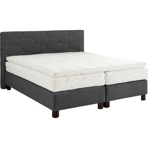 Westfalia Boxspringbett mit Microvelours & Topper - Bettart Westfalia Boxspringbett mit Microvelours & Topper - Bettart