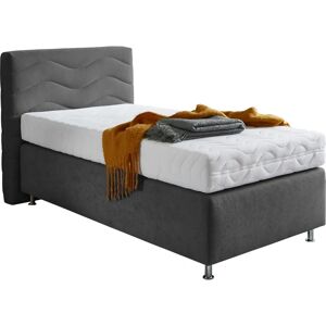 Westfalia Schlafkomfort Sigma Boxspringbett - Grau - 105x210cm - Boxspringbett Westfalia Schlafkomfort Sigma Boxspringbett - Grau - 105x210cm - Boxspringbett