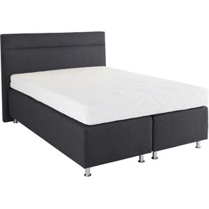 WESTFALIA SCHLAFKOMFORT Boxspringbett - Bonnell-Federkern - grau WESTFALIA SCHLAFKOMFORT Boxspringbett - Bonnell-Federkern - grau