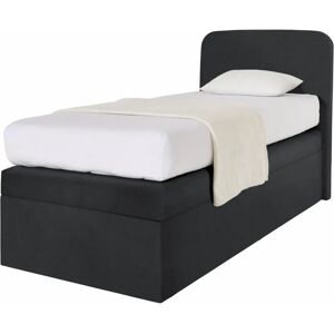 Westfalia Schlafkomfort Boxspringbett - Einzel, Schwarz, 90x200cm Westfalia Schlafkomfort Boxspringbett - Einzel, Schwarz, 90x200cm