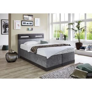 WESTFALIA SCHLAFKOMFORT Grau Boxspringbett 140x200cm - Bett Typ WESTFALIA SCHLAFKOMFORT Grau Boxspringbett 140x200cm - Bett Typ