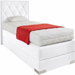 Westfalia Schlafkomfort Boxspringbett - Weiß - H3 - 90x200cm Westfalia Schlafkomfort Boxspringbett - Weiß - H3 - 90x200cm