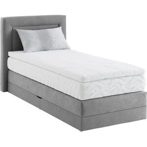 WESTFALIA SCHLAFKOMFORT Boxspringbett - 90x200cm, Microvelours, mit Schublade WESTFALIA SCHLAFKOMFORT Boxspringbett - 90x200cm, Microvelours, mit Schublade