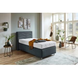 Westfalia Schlafkomfort Sigma Boxspringbett - Grau, 105x210cm Westfalia Schlafkomfort Sigma Boxspringbett - Grau, 105x210cm