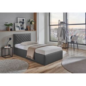 WESTFALIA SCHLAFKOMFORT Danzig - Polsterbett, grau, 120x200cm - Betten WESTFALIA SCHLAFKOMFORT Danzig - Polsterbett, grau, 120x200cm - Betten
