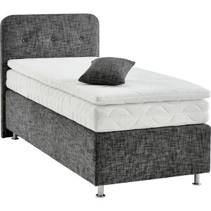 Westfalia Sapporo Grau Boxspringbett - Komplett mit Zierkissen Westfalia Sapporo Grau Boxspringbett - Komplett mit Zierkissen