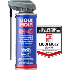 Liqui Moly LM 40 Spray Polyvalent - Protection contre la corrosion, Suppression de la rouille, Déplacement de l'eau - Publicité Liqui Moly LM 40 Spray Polyvalent - Protection contre la corrosion, Suppression de la rouille, Déplacement de l'eau - Publicité
