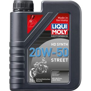 LIQUI MOLY Motorbike HD Synth 20W-50 Liter - 1 l - Publicité LIQUI MOLY Motorbike HD Synth 20W-50 Liter - 1 l - Publicité