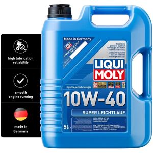 Óleo de motor sintético Liqui Moly 10W-40 - 5L Óleo de motor sintético Liqui Moly 10W-40 - 5L