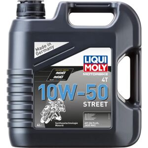 Huile moto semi-synthétique LIQUI MOLY 10W-50 - 4L Huile moto semi-synthétique LIQUI MOLY 10W-50 - 4L