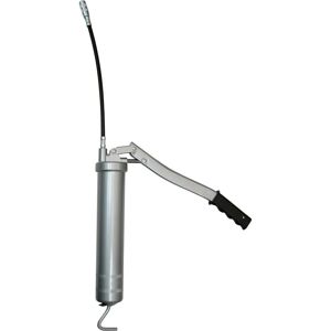 Pressol 400ml Manual Lubrication Pump - Silver - Flexible Hose - Bulk or Cartridge Compatible Pressol 400ml Manual Lubrication Pump - Silver - Flexible Hose - Bulk or Cartridge Compatible