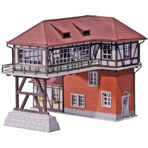 Faller Torre de señalización aérea - Edificio para trenes en miniatura - Escala N Faller Torre de señalización aérea - Edificio para trenes en miniatura - Escala N