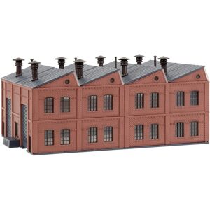Faller Modelleisenbahn Werkstatt - Zweigleisiges Reparaturwerkstatt - Modellbahnwerkstatt Faller Modelleisenbahn Werkstatt - Zweigleisiges Reparaturwerkstatt - Modellbahnwerkstatt