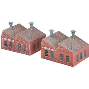 Faller Model Train Factory Halls - N Scale - 2 Halls Faller Model Train Factory Halls - N Scale - 2 Halls