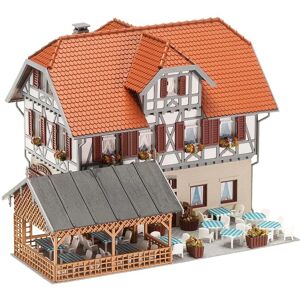 Faller La posada The Sonne con casa de verano - Edificio para tren en miniatura - F130438 Faller La posada The Sonne con casa de verano - Edificio para tren en miniatura - F130438