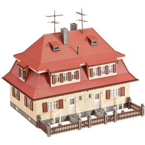 Modelo a escala HO de Faller - Ciudad y Campo - Doble Casa con ventanas en ático Modelo a escala HO de Faller - Ciudad y Campo - Doble Casa con ventanas en ático