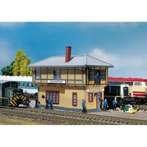 Faller 131395 Hellbraunes H0 Modellbahn-Stellwerk - Donau-Szene Faller 131395 Hellbraunes H0 Modellbahn-Stellwerk - Donau-Szene