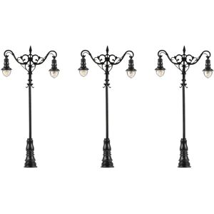 Faller 180106 Modellteil - Doppel Parklampe - Straßenbeleuchtung Faller 180106 Modellteil - Doppel Parklampe - Straßenbeleuchtung
