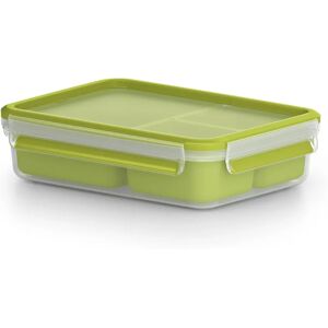 Tefal K31004 Lunch Box - Leak-proof, 3 Compartments, 1.2L Tefal K31004 Lunch Box - Leak-proof, 3 Compartments, 1.2L