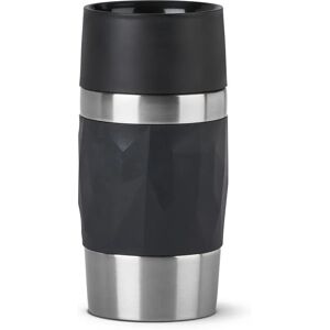 Tefal Compact Reisetasse - 300ml, Zwart - Reisetasse Tefal Compact Reisetasse - 300ml, Zwart - Reisetasse