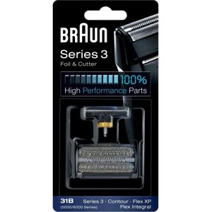 Braun Series 3 31B Shaving Head - Replacement, Black Braun Series 3 31B Shaving Head - Replacement, Black