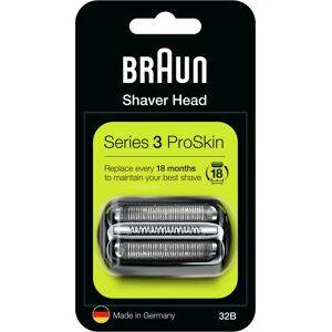 Braun Series 3 32B Electric Shaver Head - Black - Shaving Head Braun Series 3 32B Electric Shaver Head - Black - Shaving Head
