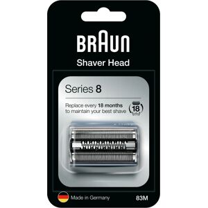 Braun Series 8 Silver Replacement Shaving Head - Electric Braun Series 8 Silver Replacement Shaving Head - Electric