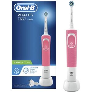 Cepillo de dientes eléctrico Oral-B Vitality D100 Rosa - Cepillo eléctrico Cepillo de dientes eléctrico Oral-B Vitality D100 Rosa - Cepillo eléctrico