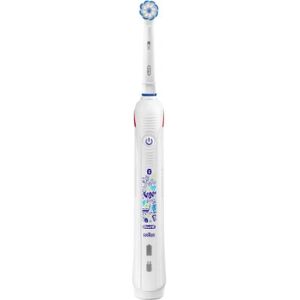Oral-B Junior Smart Enfant Brosse à dents rotative Bleue Blanche - Brosse à dents - Publicité Oral-B Junior Smart Enfant Brosse à dents rotative Bleue Blanche - Brosse à dents - Publicité