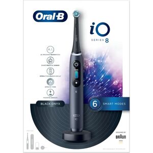 Oral-B Oral-B iO8 Electric Toothbrush with Zipper Case - Black Oral-B Oral-B iO8 Electric Toothbrush with Zipper Case - Black