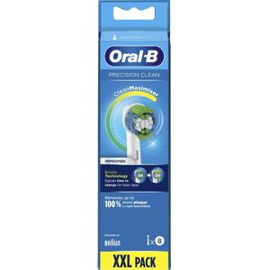 Oral-B Precision Clean Toothbrush Head - 8 pcs - Blue, White Oral-B Precision Clean Toothbrush Head - 8 pcs - Blue, White