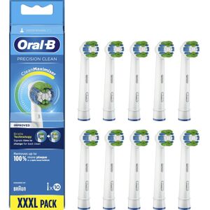 Oral-B Precision Clean Pussehode - 10 stk - Blå, Hvit Oral-B Precision Clean Pussehode - 10 stk - Blå, Hvit