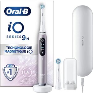 Brosse à dents électrique Oral-B iO9S Quartz Rose - 7 Modes, Étui de voyage - Publicité Brosse à dents électrique Oral-B iO9S Quartz Rose - 7 Modes, Étui de voyage - Publicité