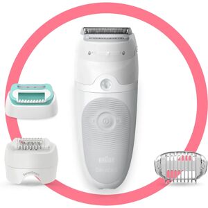 Braun Silk-épil 5 81770430 Épilateur - MicroGrip, Humide & Sec, 28 pinces - Publicité Braun Silk-épil 5 81770430 Épilateur - MicroGrip, Humide & Sec, 28 pinces - Publicité
