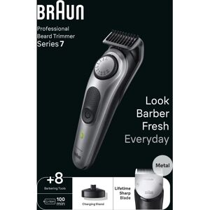 Recortadora de Barba Braun Serie 7 BT7420 - Precisa, Inalámbrica, Resistente al Agua Recortadora de Barba Braun Serie 7 BT7420 - Precisa, Inalámbrica, Resistente al Agua