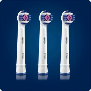 Testine di ricambio per spazzolino elettrico Oral-B EB 18-3 Bianco e Blu - Testine di ricambio Testine di ricambio per spazzolino elettrico Oral-B EB 18-3 Bianco e Blu - Testine di ricambio