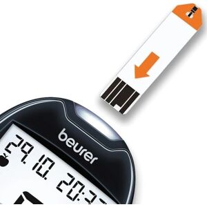 Beurer GL44 Verensokerimittari - Helppokäyttöinen, Nopea mittaus, Tukee diabeteksen hoitoa Beurer GL44 Verensokerimittari - Helppokäyttöinen, Nopea mittaus, Tukee diabeteksen hoitoa