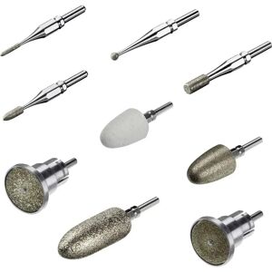 Beurer Replacement Accessories for MP 60 Manicure/Pedicure Device - 9 Sapphire & Felt Tips Beurer Replacement Accessories for MP 60 Manicure/Pedicure Device - 9 Sapphire & Felt Tips