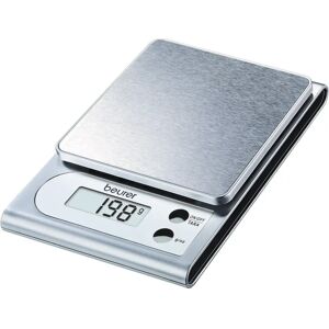 Beurer 70410 Kitchen Scale - 3 Kg, Stainless Steel, Black & Silver Beurer 70410 Kitchen Scale - 3 Kg, Stainless Steel, Black & Silver