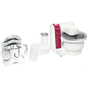 Bosch MUM4825 - Μπλέντερ φαγητού - λευκό/ροζ Bosch MUM4825 - Μπλέντερ φαγητού - λευκό/ροζ