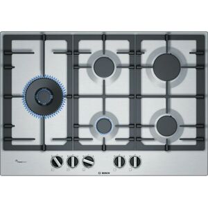 Bosch PCS7A5B90 - Aço inoxidável - Cooktop a gás Bosch PCS7A5B90 - Aço inoxidável - Cooktop a gás