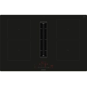 Siemens ED811HQ26E - Nero - Piano cottura a induzione con cappa aspirante Siemens ED811HQ26E - Nero - Piano cottura a induzione con cappa aspirante