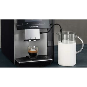 Siemens Inox Silber Kaffeevollautomat TP715D47 mit Cold Brew & Touchscreen Siemens Inox Silber Kaffeevollautomat TP715D47 mit Cold Brew & Touchscreen